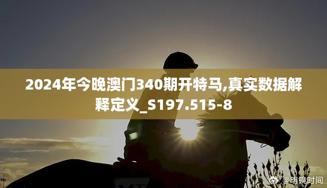 2024年今晚澳门340期开特马,真实数据解释定义_S197.515-8