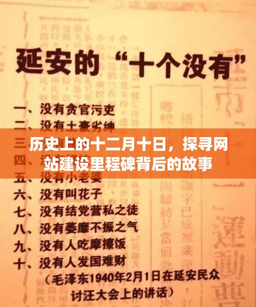 历史上的十二月十日，网站建设里程碑背后的故事探寻