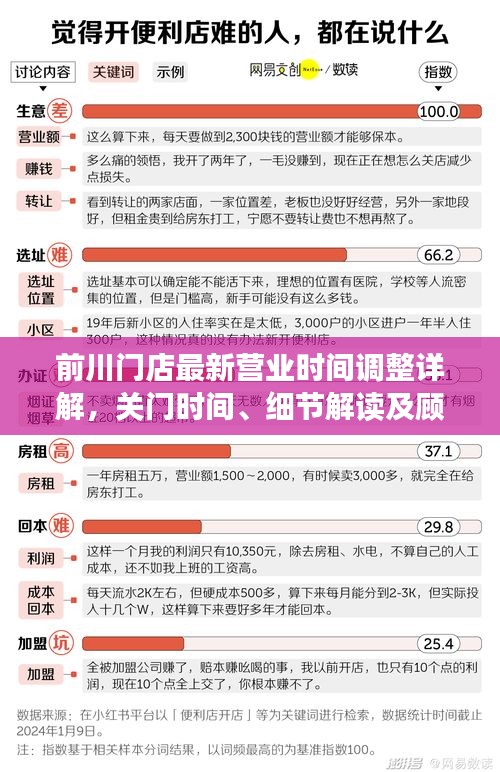前川门店最新营业时间调整详解，关门时间、细节解读及顾客指南