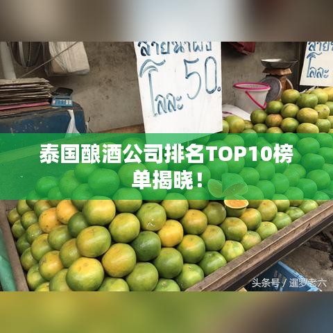 泰国酿酒公司排名TOP10榜单揭晓！