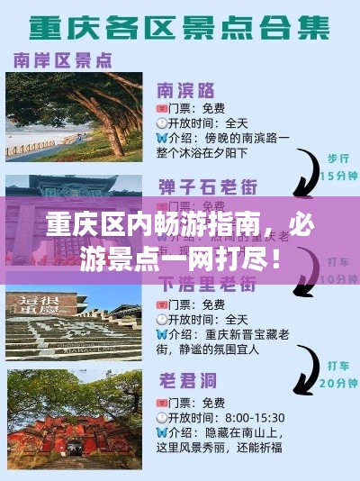 重庆区内畅游指南，必游景点一网打尽！