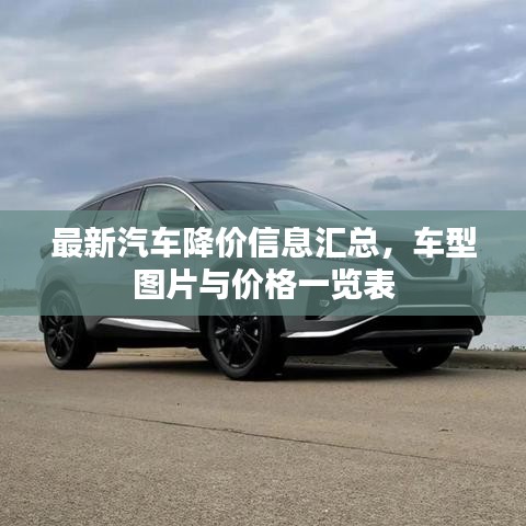 最新汽车降价信息汇总，车型图片与价格一览表