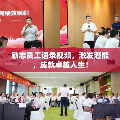 励志员工语录视频,激发潜能,成就卓越人生!