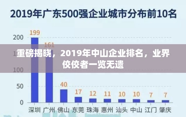 重磅揭晓,2019年中山企业排名,业界佼佼者一览无遗