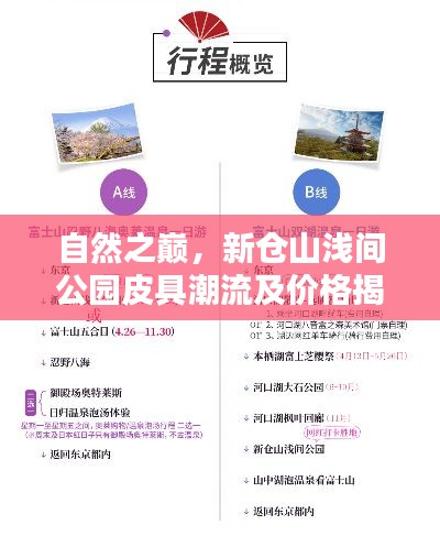 自然之巅,新仓山浅间公园皮具潮流及价格揭秘