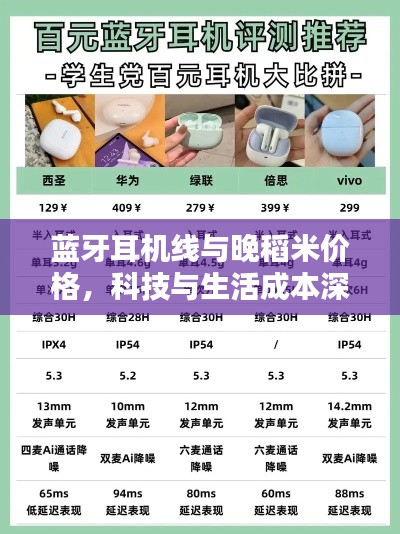 蓝牙耳机线与晚稻米价格，科技与生活成本深度解析