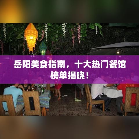 岳阳美食指南，十大热门餐馆榜单揭晓！