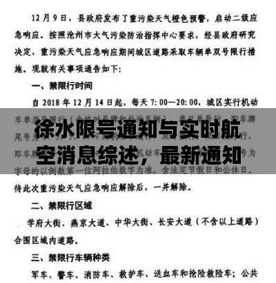 徐水限号通知与实时航空消息综述,最新通知2017年汇总报告