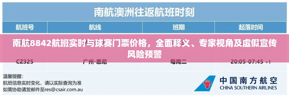 南航8842航班实时与球赛门票价格，全面释义、专家视角及虚假宣传风险预警