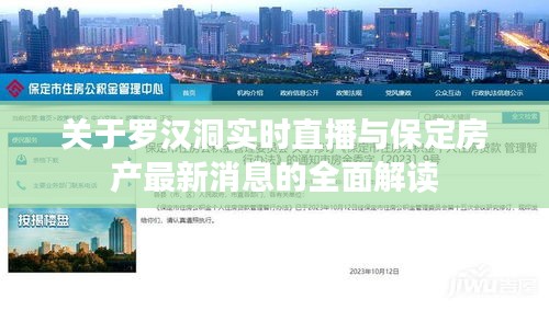 关于罗汉洞实时直播与保定房产最新消息的全面解读