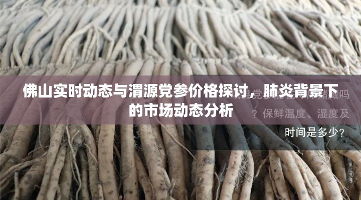 佛山实时动态与渭源党参价格探讨,肺炎背景下的市场动态分析
