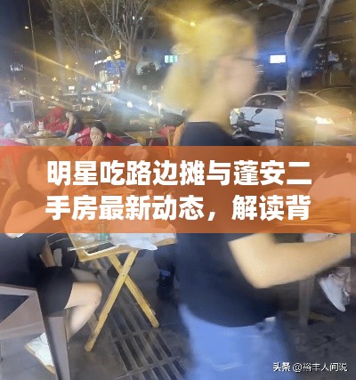 明星吃路边摊与蓬安二手房最新动态,解读背后的真实含义与防范虚假宣传