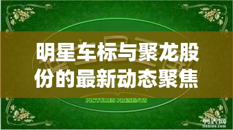 明星车标与聚龙股份的最新动态聚焦