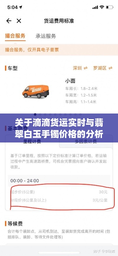 关于滴滴货运实时与翡翠白玉手镯价格的分析