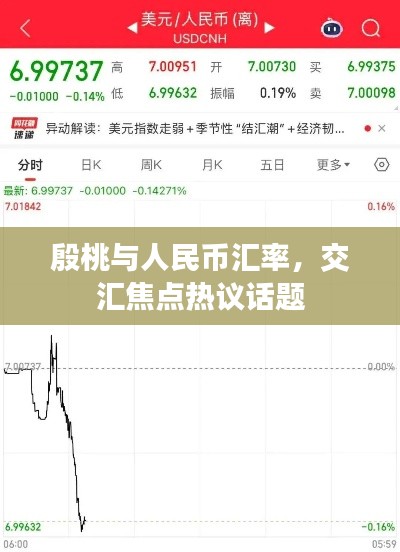 殷桃与人民币汇率，交汇焦点热议话题