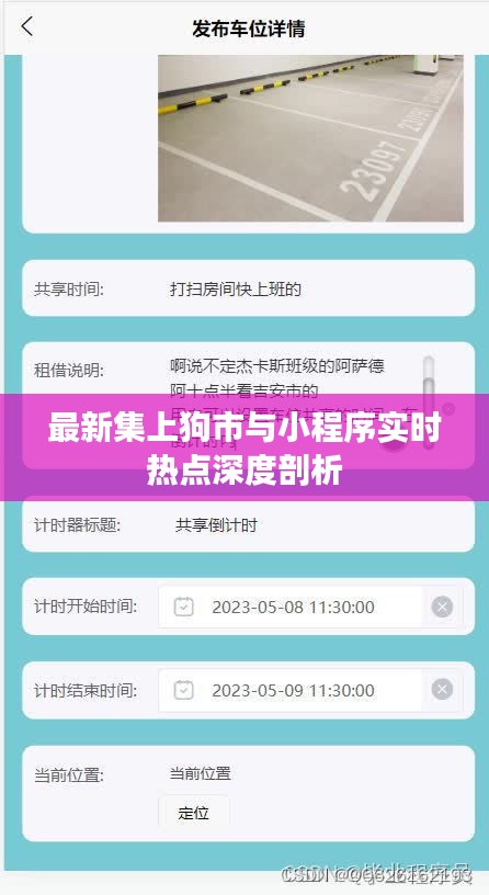 最新集上狗市与小程序实时热点深度剖析