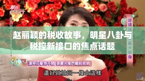 赵丽颖的税收故事,明星八卦与税控新接口的焦点话题