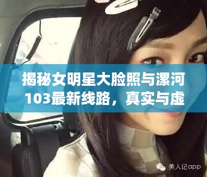 揭秘女明星大脸照与漯河103最新线路,真实与虚假的边界