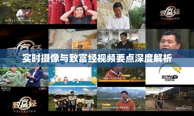 实时摄像与致富经视频要点深度解析