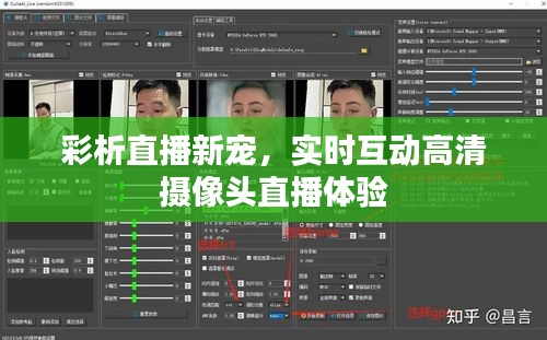 彩析直播新宠,实时互动高清摄像头直播体验
