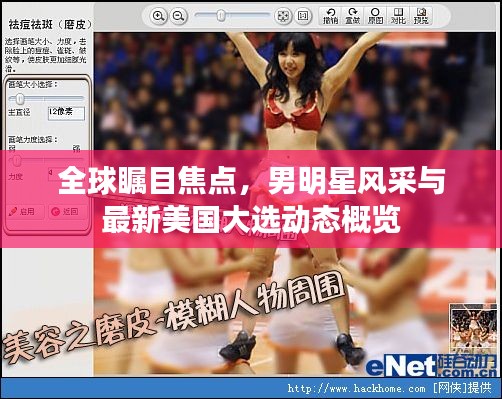 全球瞩目焦点，男明星风采与最新美国大选动态概览